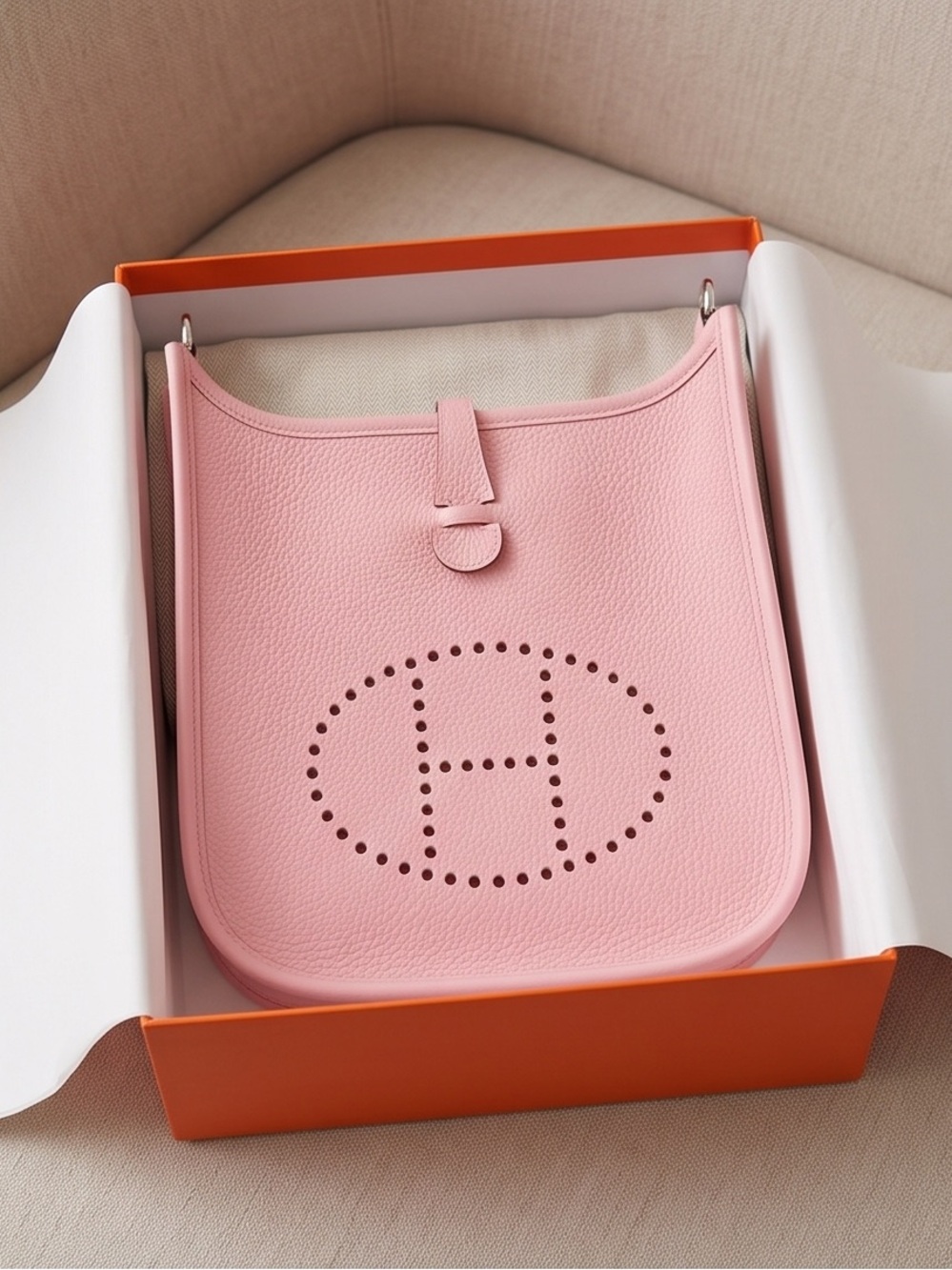 Pink Evelyne Rose Sakura Crossbody Bag